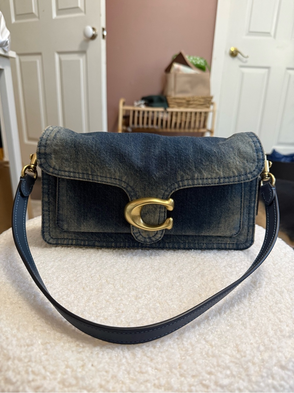 Coach Tabby 26 in Denim